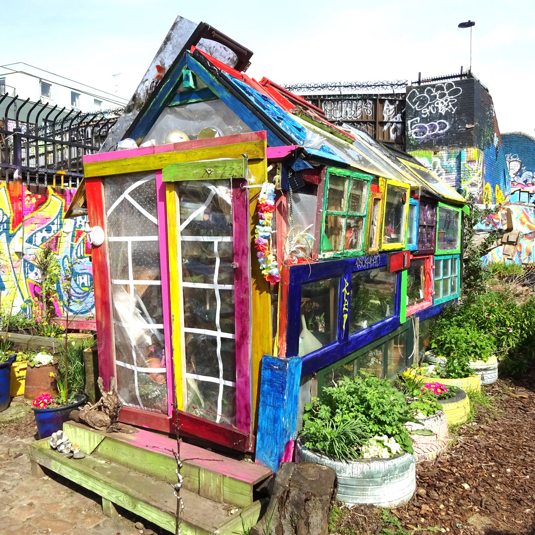 Stumbling upon a Nomadic Community Garden