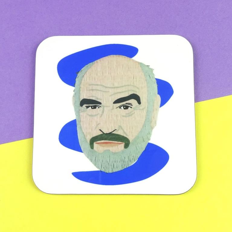 Sean Connery Coaster