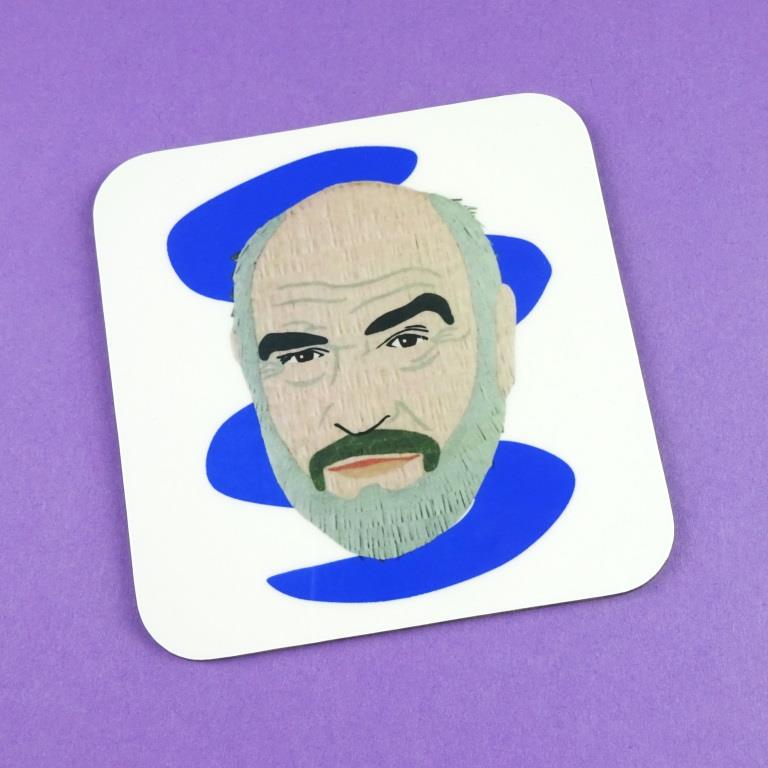 Sean Connery Coaster